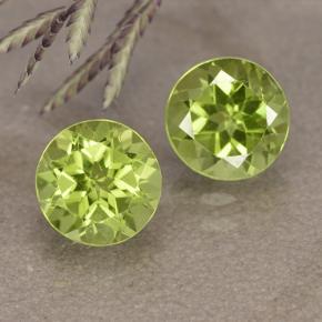 0.9ct Round Facet Lively Green Peridot Gem for sale 0.9ct Round Facet Lively Green Peridot Gem (ID: 490920)