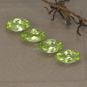 0.4ct Marquise Facet Lively Green Peridot for sale thumb image of 0.4ct Marquise Facet Lively Green Peridot (ID: 496381)