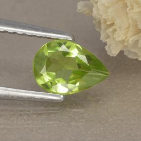 0.7ct Pear Facet Lively Green Peridot for sale thumb image of 0.7ct Pear Facet Lively Green Peridot (ID: 497221)