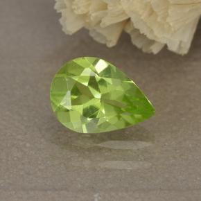 0.6ct Pear Facet Lively Green Peridot for sale thumb image of 0.6ct Pear Facet Lively Green Peridot (ID: 497226)