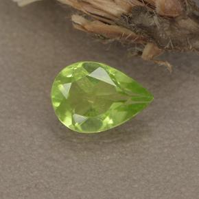 0.7ct Pear Facet Lively Green Peridot Gem for sale 0.7ct Pear Facet Lively Green Peridot Gem (ID: 497230)