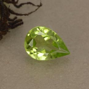 0.7ct Pear Facet Lively Green Peridot for sale thumb image of 0.7ct Pear Facet Lively Green Peridot (ID: 497327)