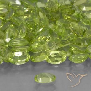 Peridot Gemstones in 5 x 3 mm (calibrated) Size for Sale, Peridot Stones in Medium Green Color