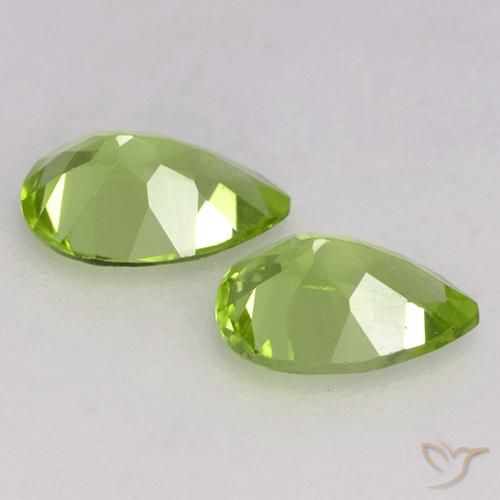 Peridot Gemstones in 6 x 4 mm (calibrated) Size for Sale, Peridot Stones in Lively Green Color