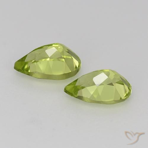 Peridot Gemstones in 6 x 4 mm (calibrated) Size for Sale, Peridot Stones in Light Lively Green Color