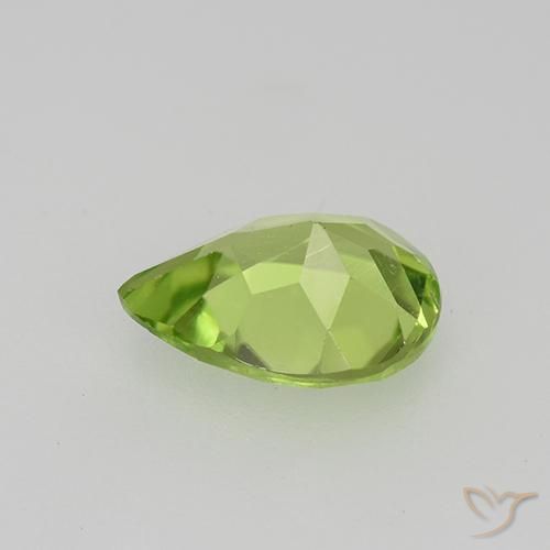 Peridot Gemstone in 7.5 x 5.8 mm Size for Sale, Peridot Stone in Medium Green Color