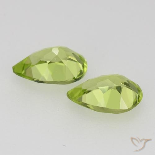 Peridot Gemstones in 6 x 4 mm (calibrated) Size for Sale, Peridot Stones in Medium Green Color