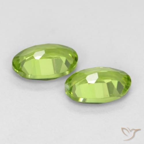 Peridot Gemstones in 6 x 4 mm (calibrated) Size for Sale, Peridot Stones in Lively Green Color
