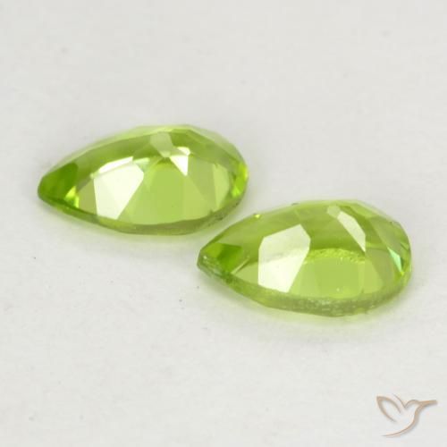 Peridot Gemstones in 6 x 4 mm (calibrated) Size for Sale, Peridot Stones in Light Lively Green Color