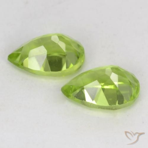 Peridot Gemstones in 6 x 4 mm (calibrated) Size for Sale, Peridot Stones in Light Lively Green Color