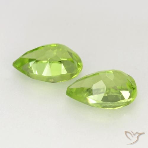 Peridot Gemstones in 6 x 4 mm (calibrated) Size for Sale, Peridot Stones in Light Lively Green Color