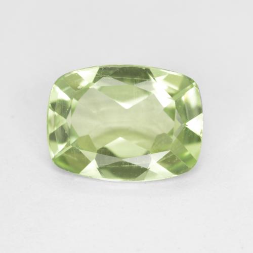 ライムグリーン ペリドット 宝石 - 1ct クッションカット (ID: 554092)