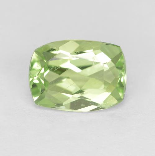 Verde lima Peridoto Gema - 1ct Corte en Forma Cojín (ID: 554097)