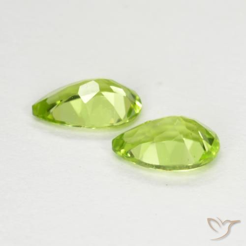 Peridot Gemstones in 6 x 4 mm (calibrated) Size for Sale, Peridot Stones in Yellowish Green Color