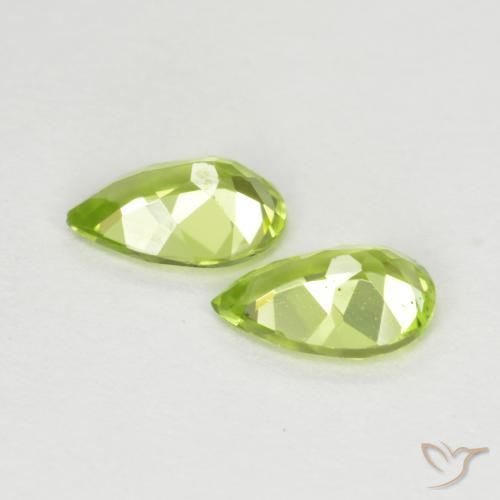 Peridot Gemstones in 6 x 4 mm (calibrated) Size for Sale, Peridot Stones in Lively Green Color