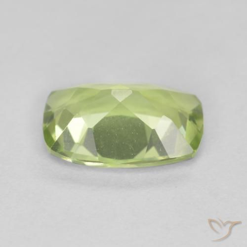 Peridot Gemstone in 7.8 x 5.6 mm Size for Sale, Peridot Stone in Light Green Color