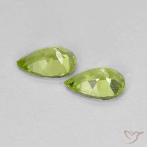 Peridot Gemstones in 6 x 4 mm (calibrated) Size for Sale, Peridot Stones in Lively Green Color