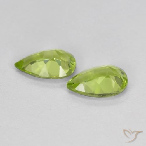 Peridot Gemstones in 6 x 4 mm (calibrated) Size for Sale, Peridot Stones in Lively Green Color