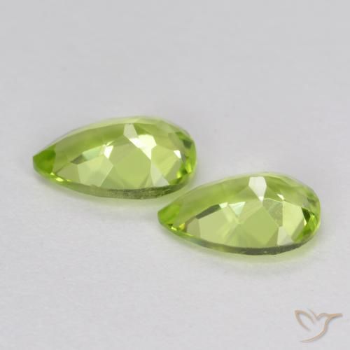 Peridot Gemstones in 6 x 4 mm (calibrated) Size for Sale, Peridot Stones in Lively Green Color