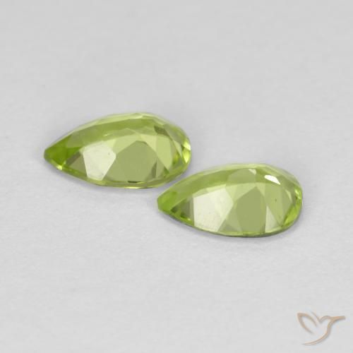 Peridot Gemstones in 6.1 x 4.2 mm Size for Sale, Peridot Stones in Lively Green Color