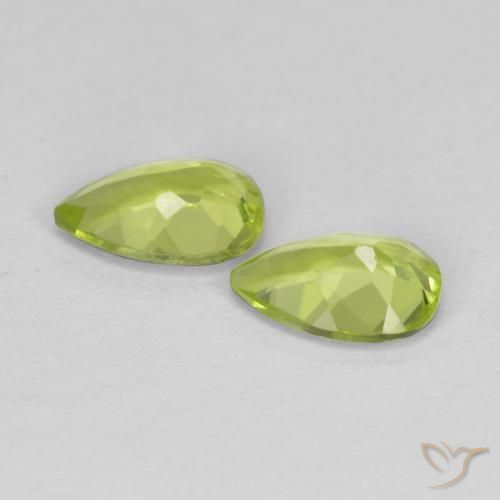 Peridot Gemstones in 6 x 4 mm (calibrated) Size for Sale, Peridot Stones in Lively Green Color