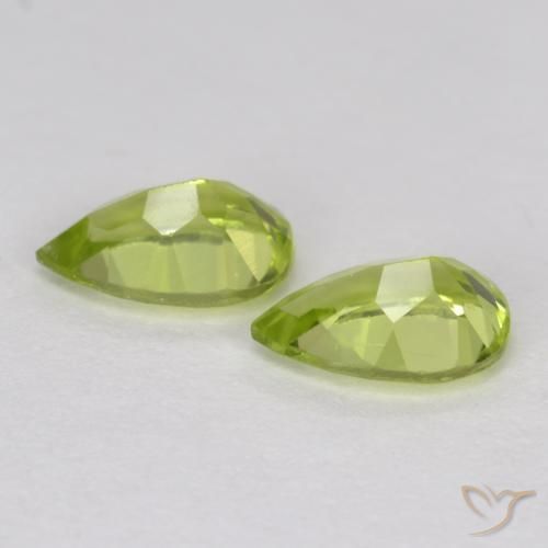 Peridot Gemstones in 6 x 4 mm (calibrated) Size for Sale, Peridot Stones in Lively Green Color