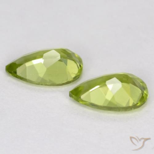 Peridot Gemstones in 6 x 4 mm (calibrated) Size for Sale, Peridot Stones in Lively Green Color
