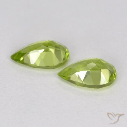 Peridot Gemstones in 6 x 4 mm (calibrated) Size for Sale, Peridot Stones in Lively Green Color