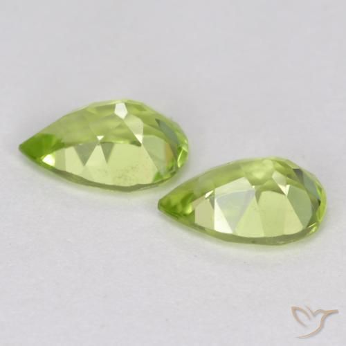 Peridot Gemstones in 6 x 4 mm (calibrated) Size for Sale, Peridot Stones in Lively Green Color