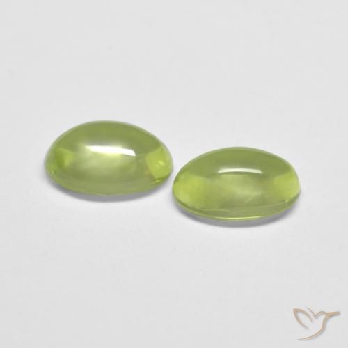Peridot Gemstones in 6.1 x 4.2 mm Size for Sale, Peridot Stones in Lively Green Color