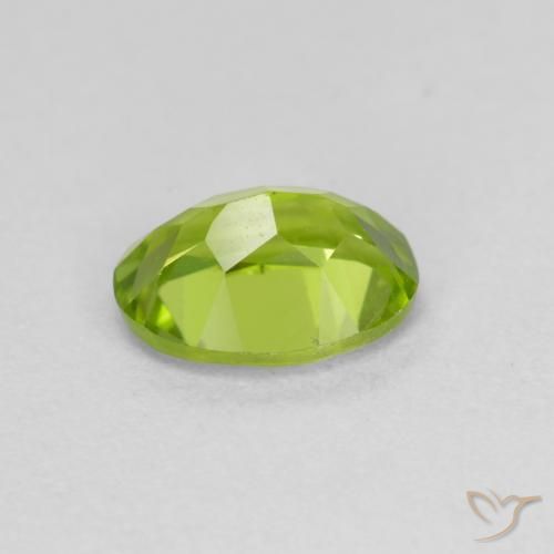 Peridot Gemstone in 8.5 x 6.3 mm Size for Sale, Peridot Stone in Bright Green Color