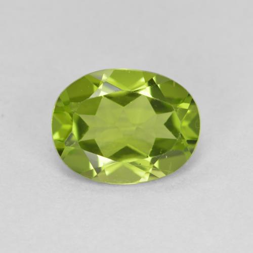 ライブリーグリーン ペリドット 宝石 - 1.9ct オーバル ファセット (ID: 582538)