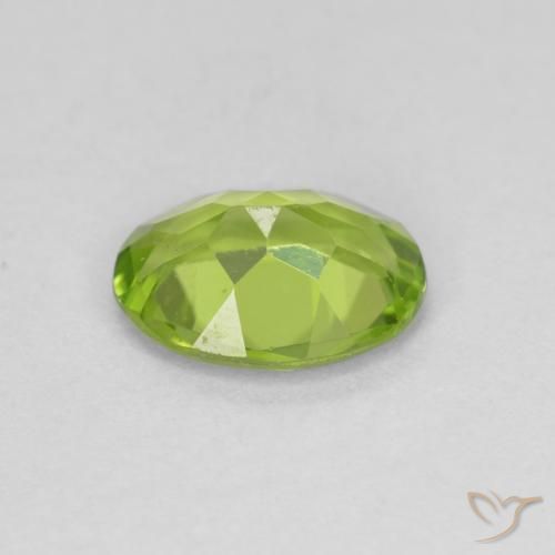 Peridot Gemstone in 8.9 x 6.7 mm Size for Sale, Peridot Stone in Lively Green Color