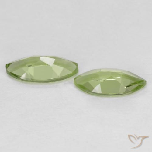 Peridot Gemstones in 8.1 x 4.1 mm Size for Sale, Peridot Stones in Light Lively Green Color