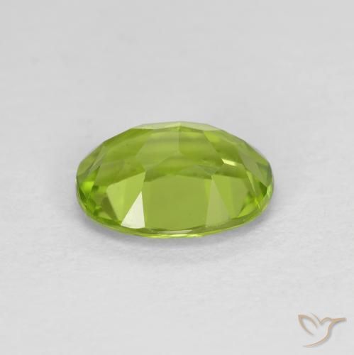 Peridot Gemstone in 8 x 6 mm (calibrated) Size for Sale, Peridot Stone in Lively Green Color