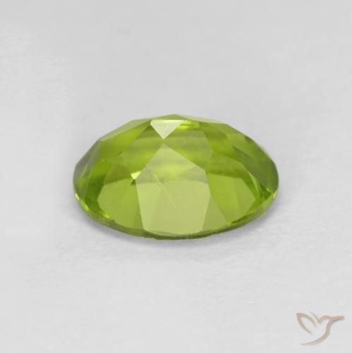 Peridot Gemstone in 8 x 6 mm (calibrated) Size for Sale, Peridot Stone in Medium Green Color