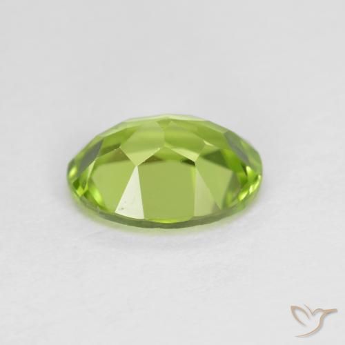 Peridot Gemstone in 8 x 6 mm (calibrated) Size for Sale, Peridot Stone in Medium Green Color