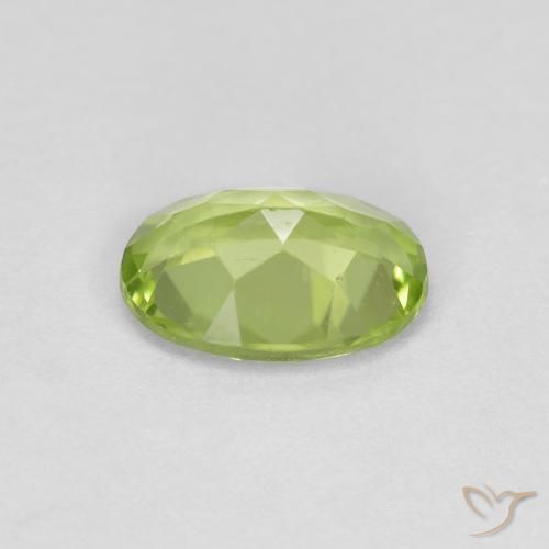 Peridot Gemstone in 7 x 5 mm (calibrated) Size for Sale, Peridot Stone in Lively Green Color