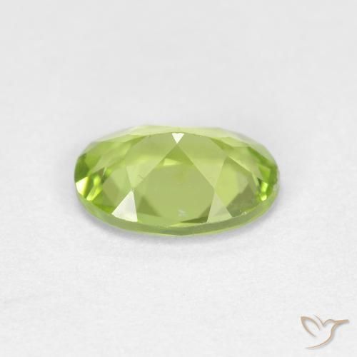 Peridot Gemstone in 7 x 5 mm (calibrated) Size for Sale, Peridot Stone in Medium Green Color