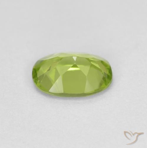 Peridot Gemstone in 7 x 5 mm (calibrated) Size for Sale, Peridot Stone in Medium Green Color