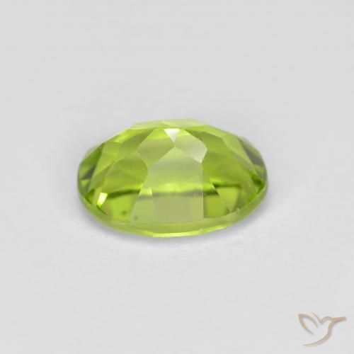 Peridot Gemstone in 7 x 5 mm (calibrated) Size for Sale, Peridot Stone in Medium Green Color