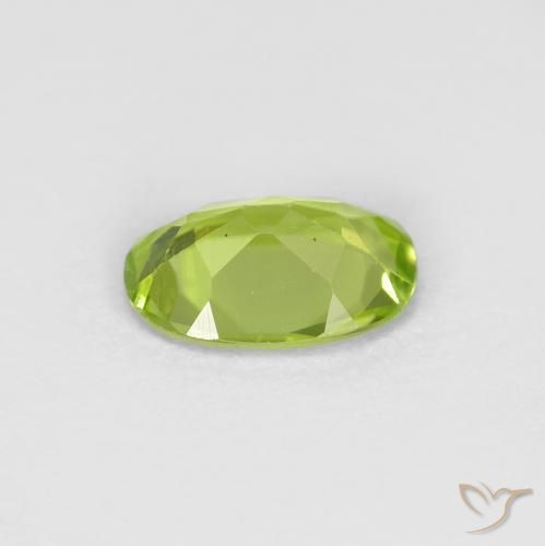Peridot Gemstone in 7 x 5 mm (calibrated) Size for Sale, Peridot Stone in Lively Green Color
