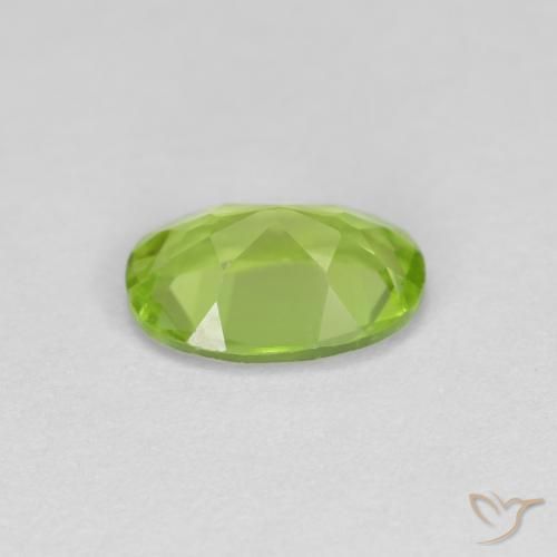 Peridot Gemstone in 7 x 5 mm (calibrated) Size for Sale, Peridot Stone in Medium Green Color