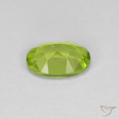 Peridot Gemstone in 7 x 5 mm (calibrated) Size for Sale, Peridot Stone in Lively Green Color