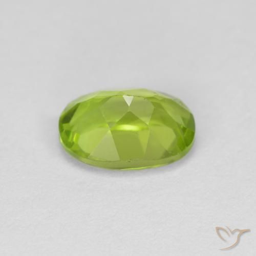 Peridot Gemstone in 7 x 5 mm (calibrated) Size for Sale, Peridot Stone in Lively Green Color