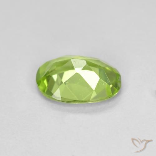 Peridot Gemstone in 7 x 5 mm (calibrated) Size for Sale, Peridot Stone in Lively Green Color