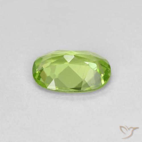 Peridot Gemstone in 7 x 5 mm (calibrated) Size for Sale, Peridot Stone in Medium Green Color