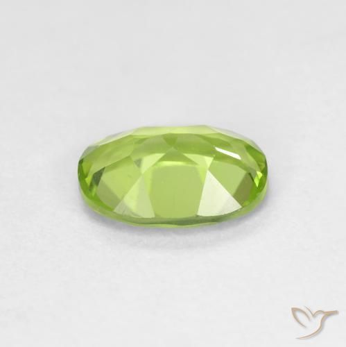 Peridot Gemstone in 7 x 5 mm (calibrated) Size for Sale, Peridot Stone in Medium Green Color