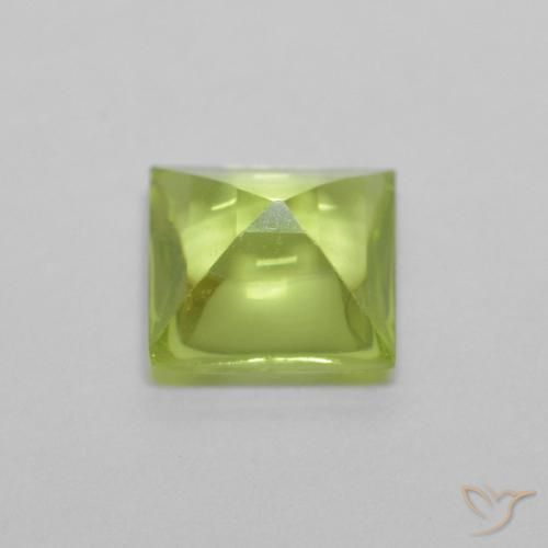 Peridot Gemstone in 5 x 5 mm (calibrated) Size for Sale, Peridot Stone in Lively Green Color