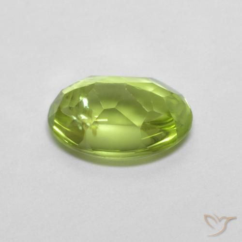Peridot Gemstone in 7 x 5 mm (calibrated) Size for Sale, Peridot Stone in Medium Green Color